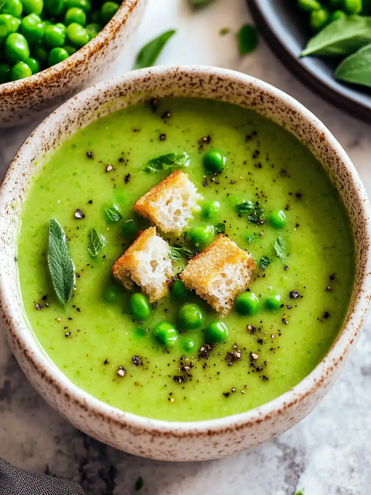 Easiest Frozen Pea Soup for a Quick Nourishing Meal 2 Easiest Frozen Pea Soup