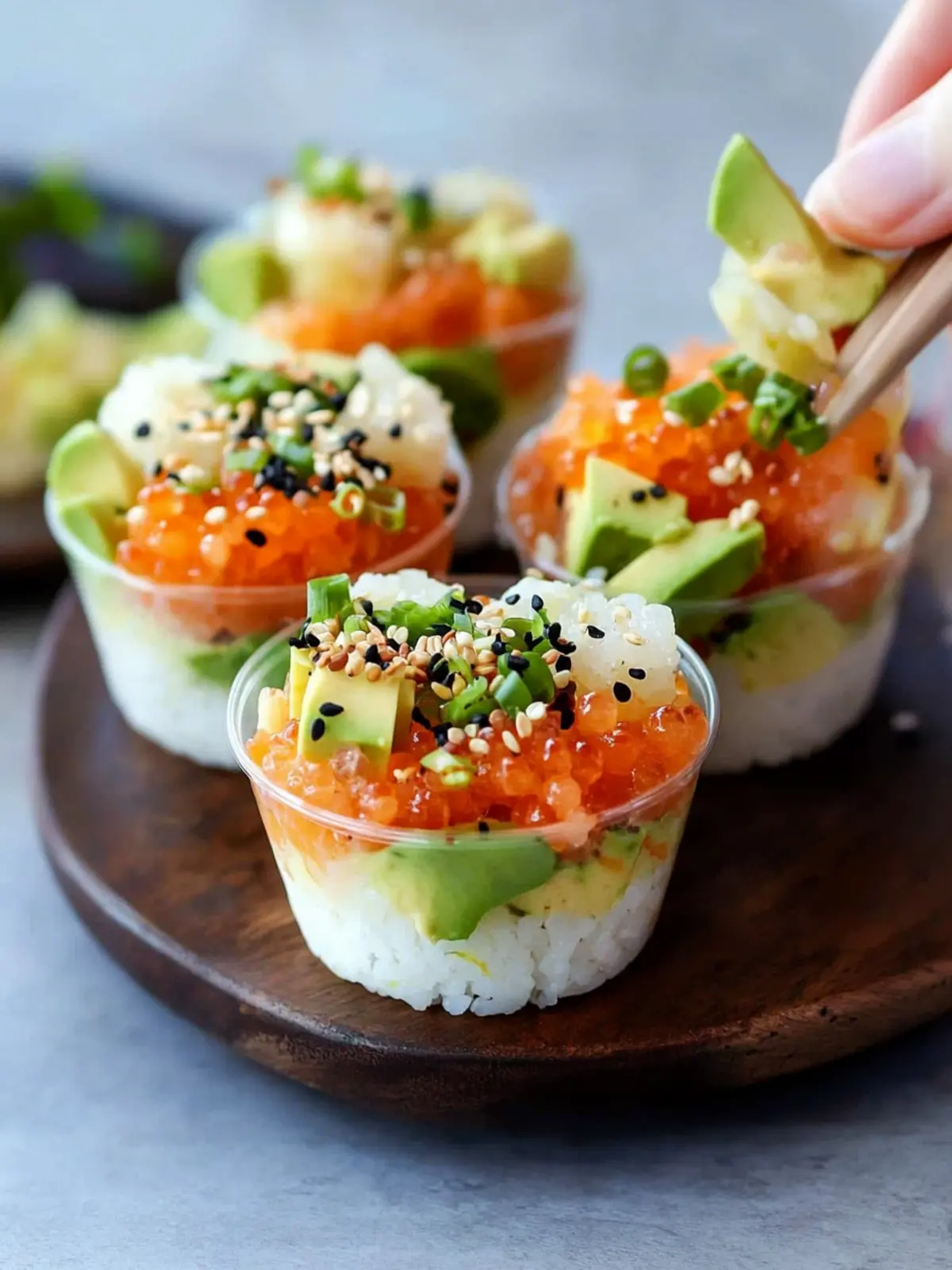 Delicious Sushi Cups for Quick, Healthy Weeknight Dinners 2 Sushi Cups