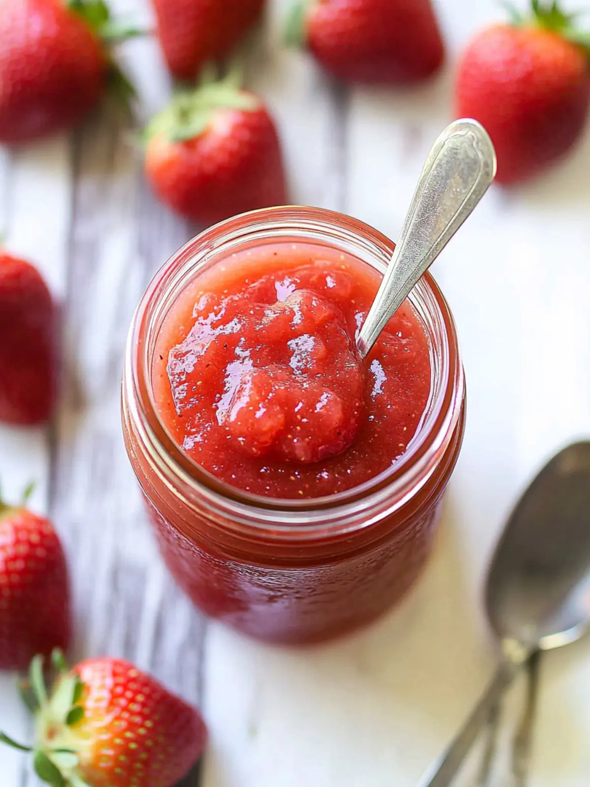 Delightful Homemade Strawberry Applesauce You'll Crave! 4 Homemade Strawberry Applesauce