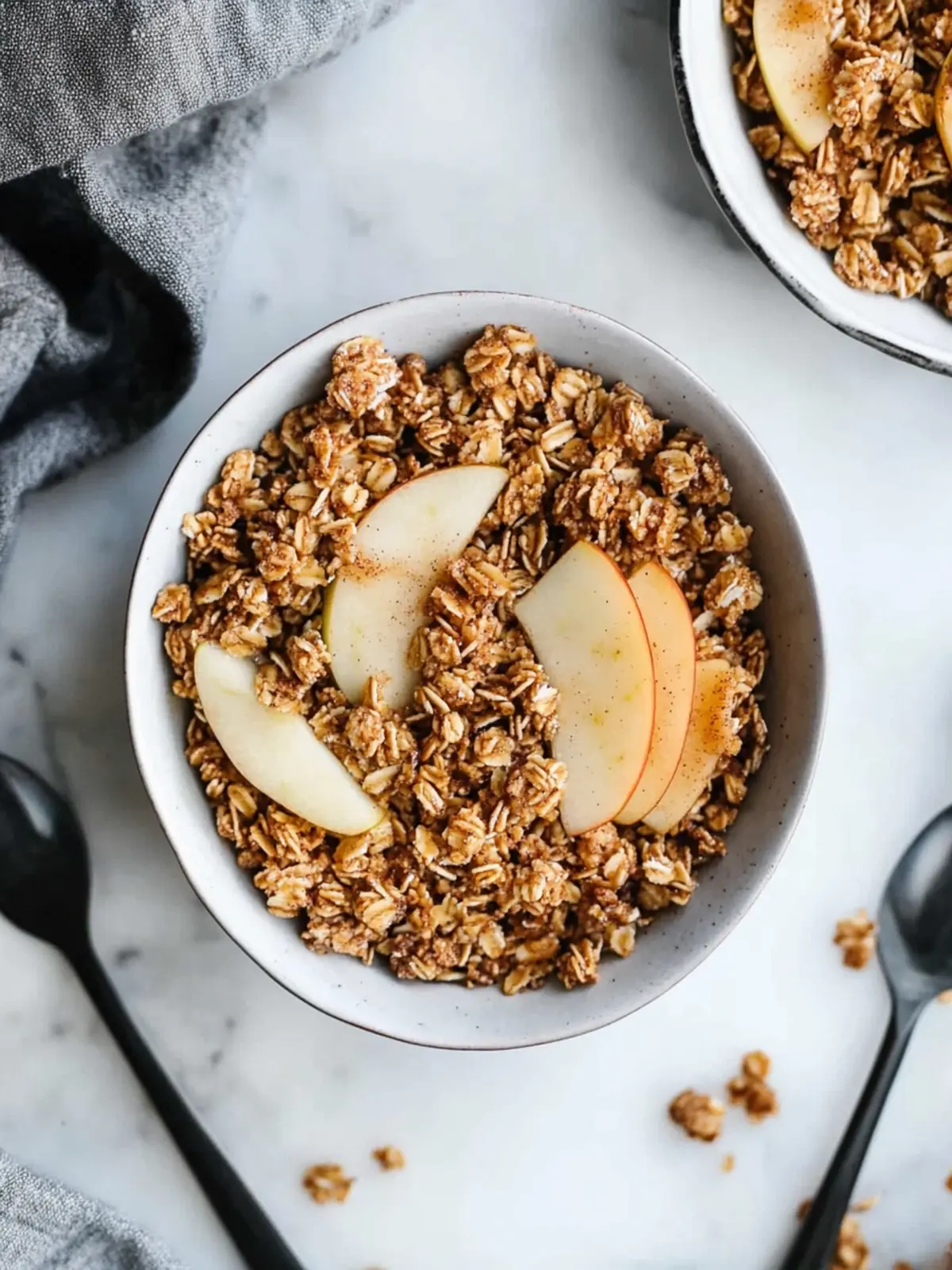 Healthy Apple Cinnamon Granola