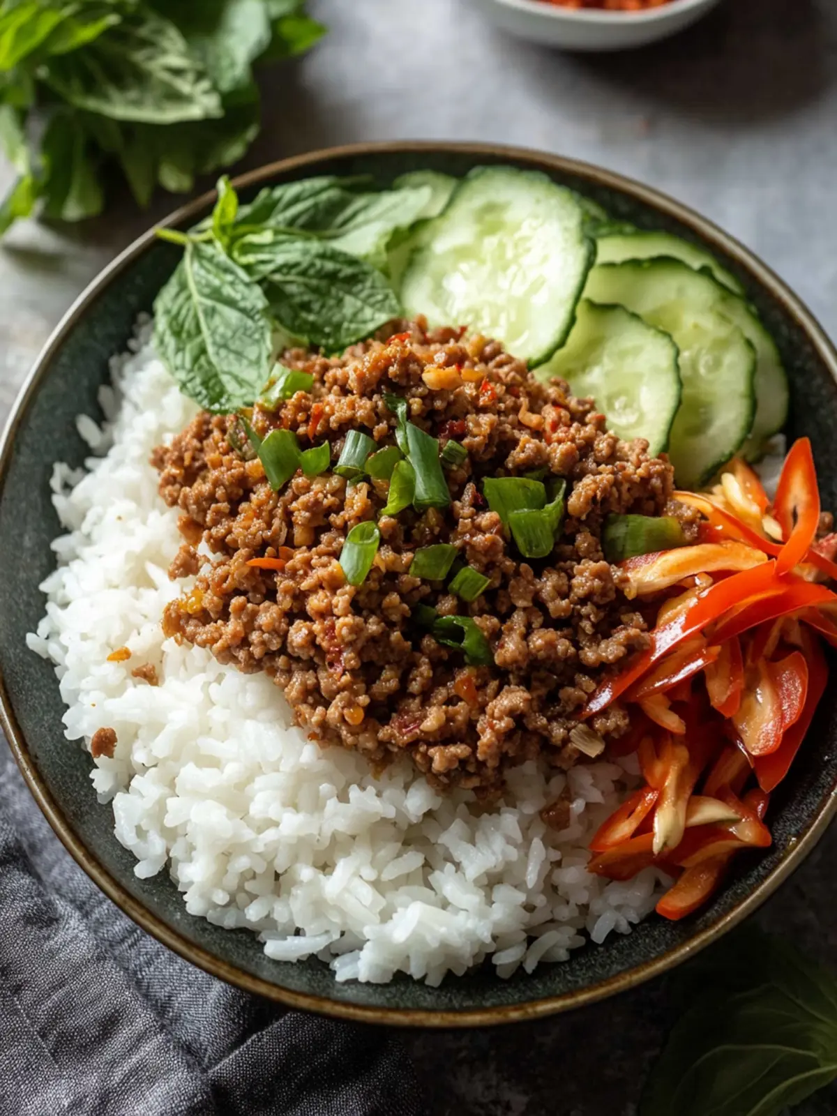Savory Vietnamese Ground Pork and Rice Bowls You'll Love 3 Vietnamese Ground Pork and Rice Bowls