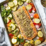 Everything Bagel Sheet Pan Salmon: Quick & Healthy Delight 2 Everything Bagel Sheet Pan Salmon