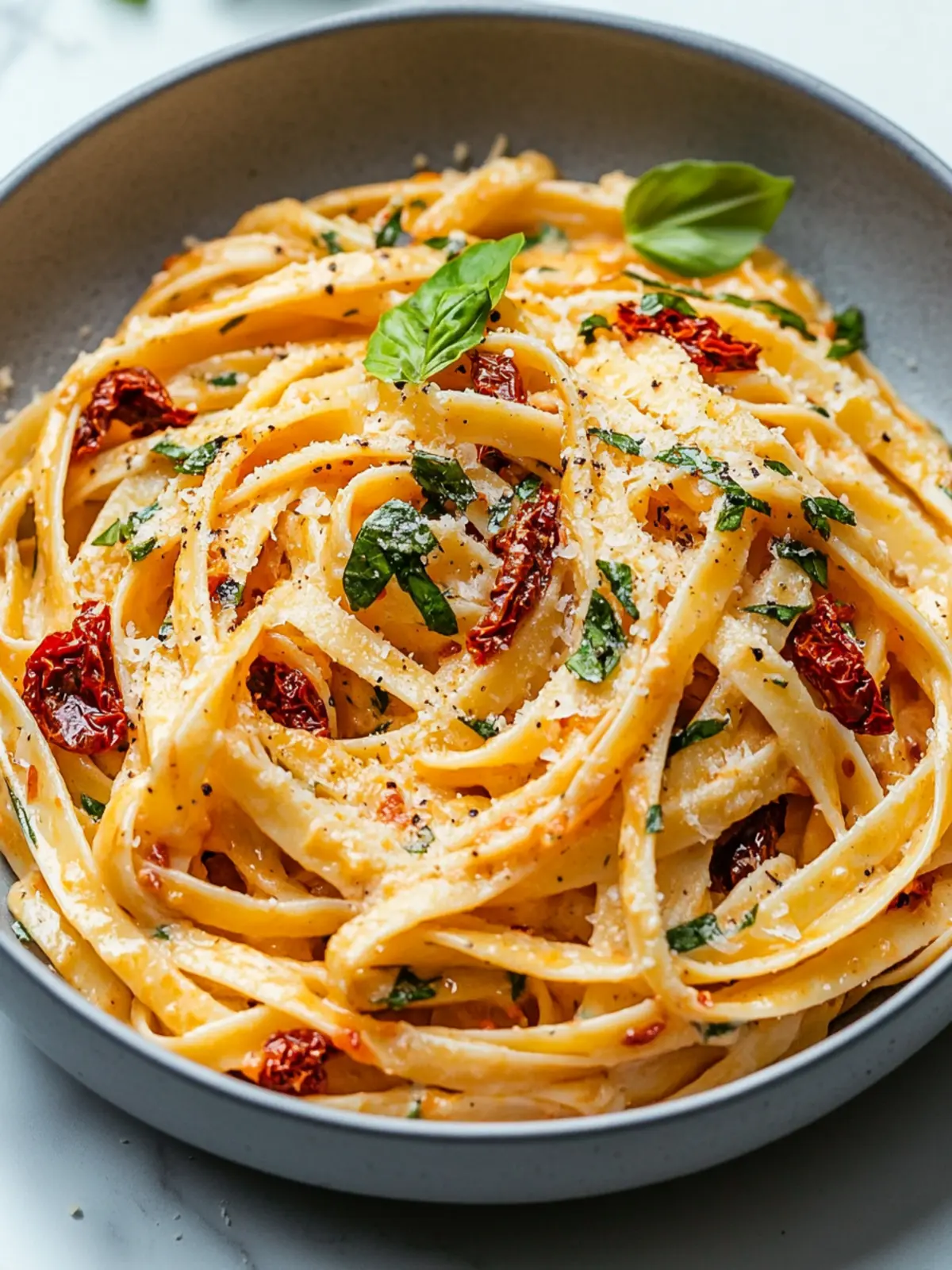 Creamy Sun-Dried Tomato Pasta: A Vegan Delight Awaits 3 Sun-Dried Tomato Pasta