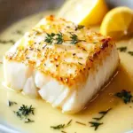 Savory Healthy Halibut with Buerre Blanc for Effortless Elegance 7 Healthy Halibut with Buerre Blanc