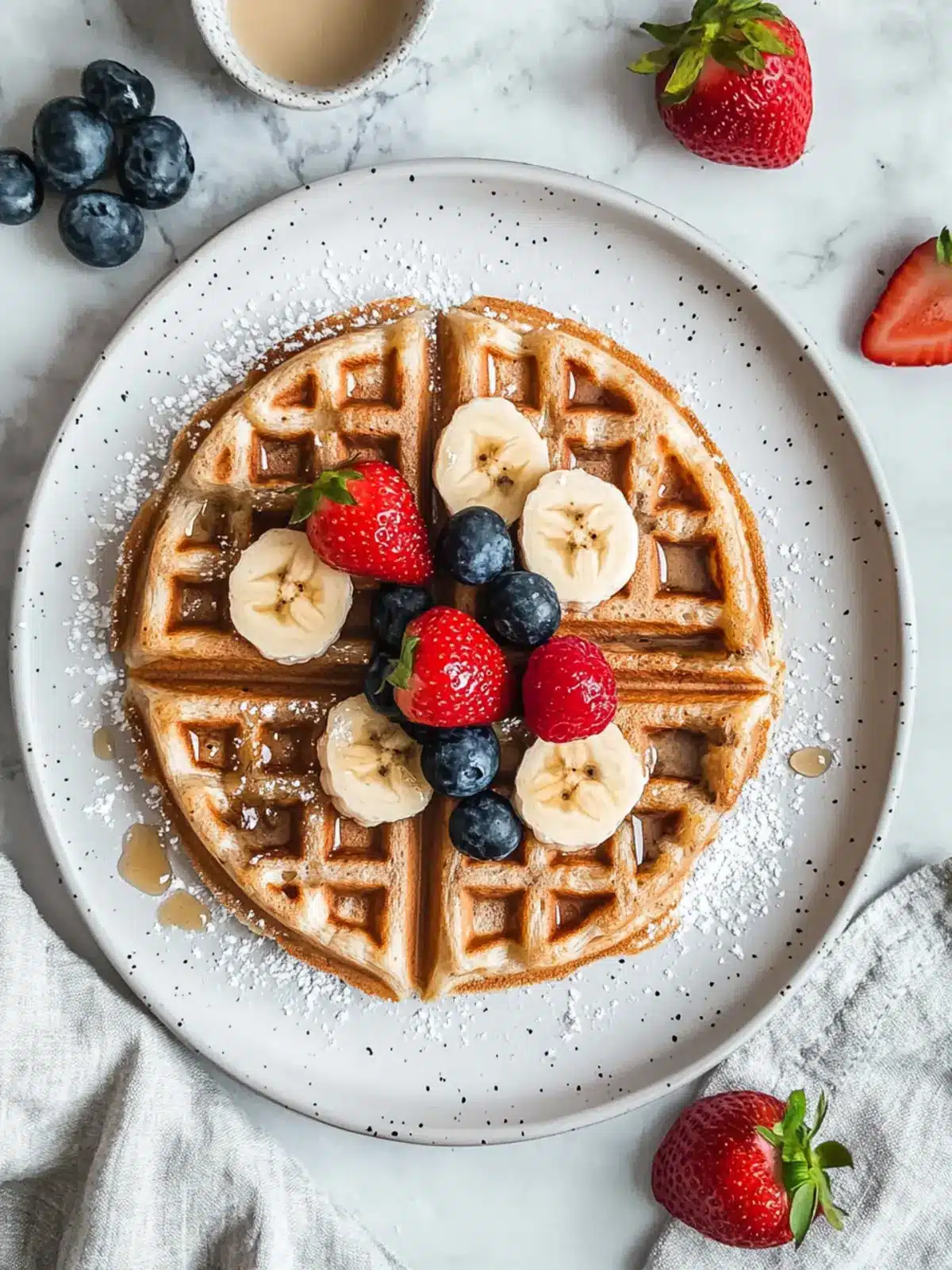 Gluten Free Banana Oat Waffles for a Blissful Breakfast Treat 4 Gluten Free Banana Oat Waffles