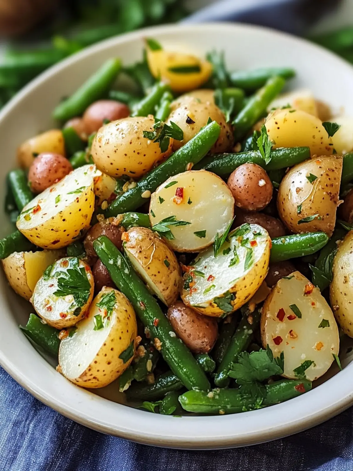 Brighten Your Day with French-Style Potato and Green Bean Salad 5 French-Style Potato and Green Bean Salad