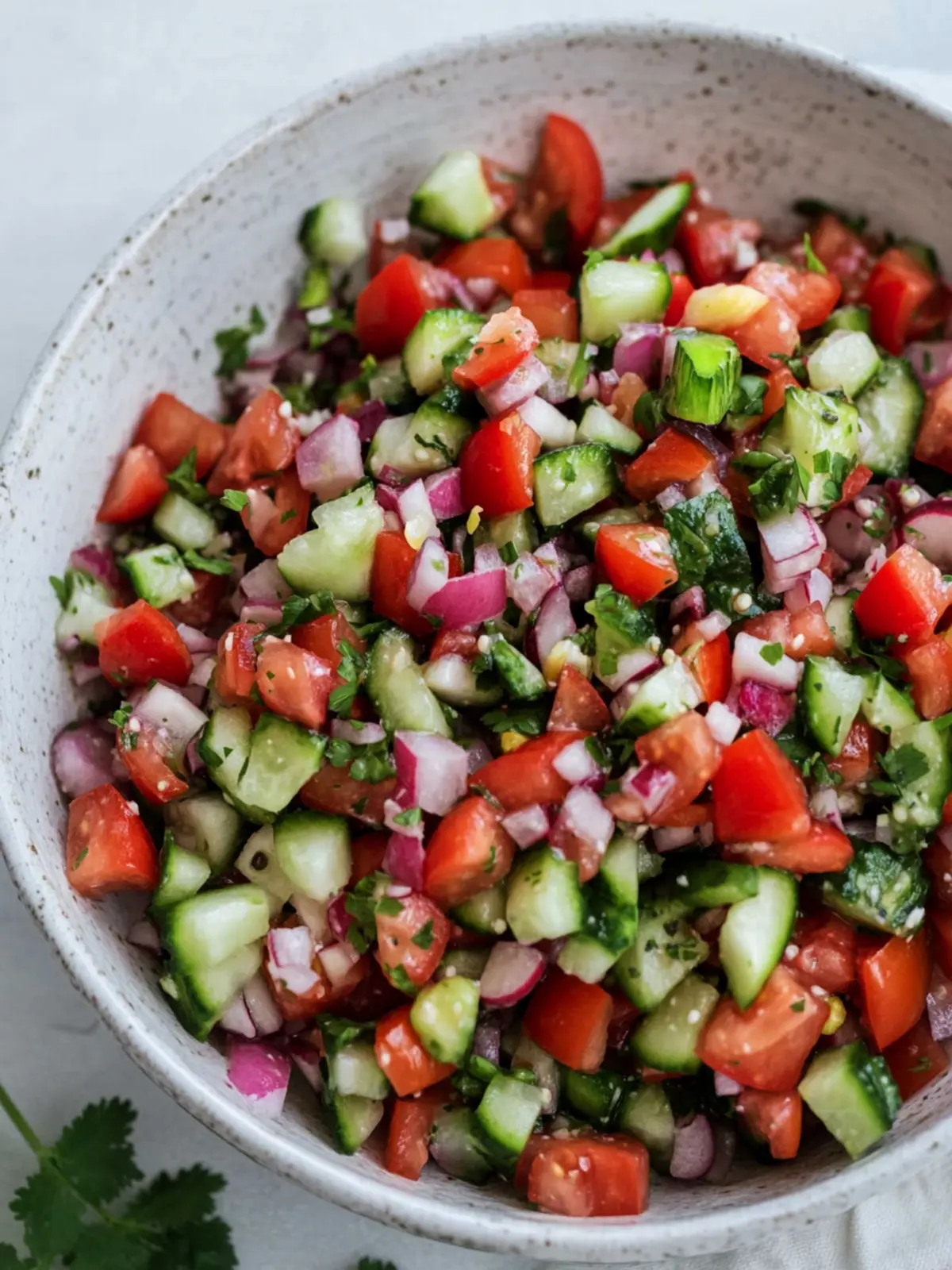 Zesty Persian Shirazi Salad for a Fresh Flavor Boost 2 Persian Shirazi Salad