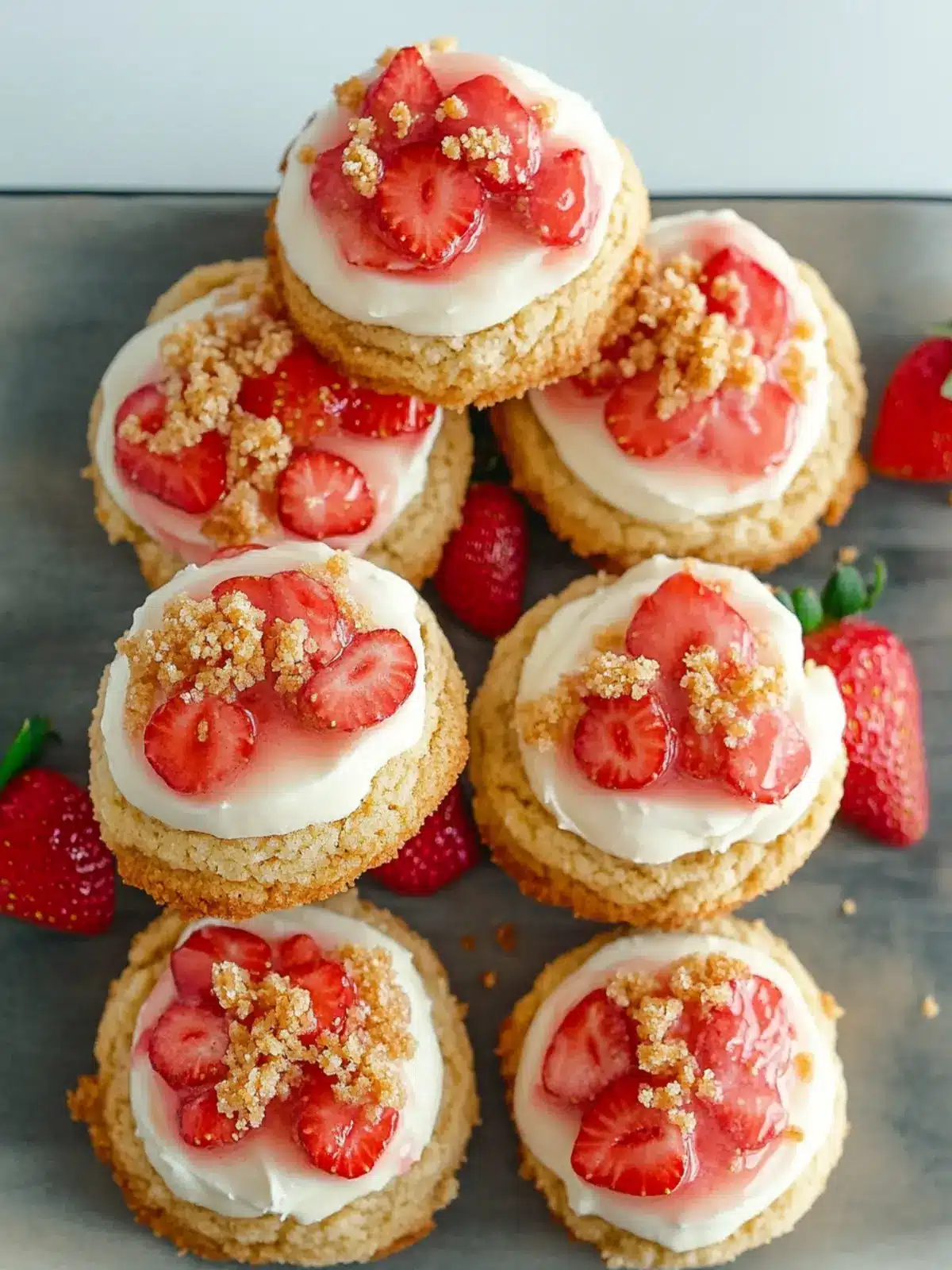 Strawberry Crunch Shortcake Cookies You’ll Crave All Summer 4 Strawberry Crunch Shortcake Cookies