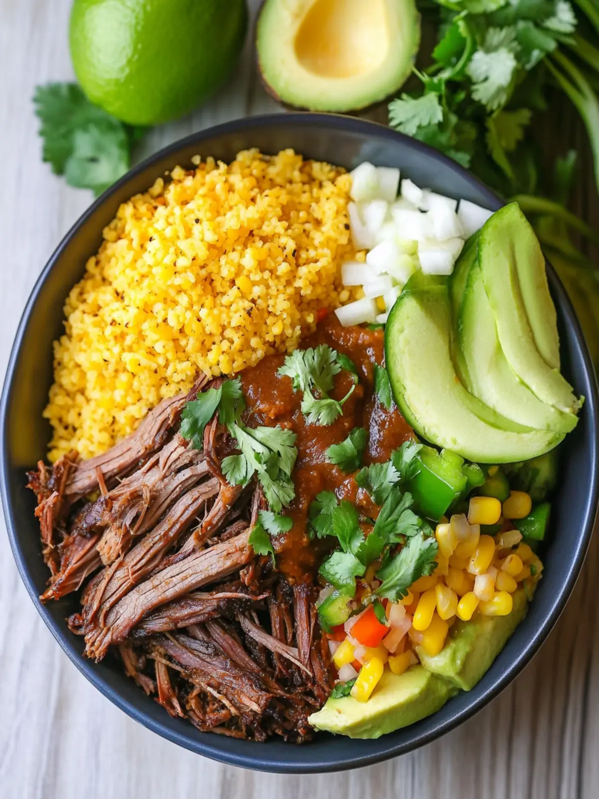Savory Instant Pot Brisket Taco Bowls for Weeknight Wins 4 Instant Pot Brisket Taco Bowls