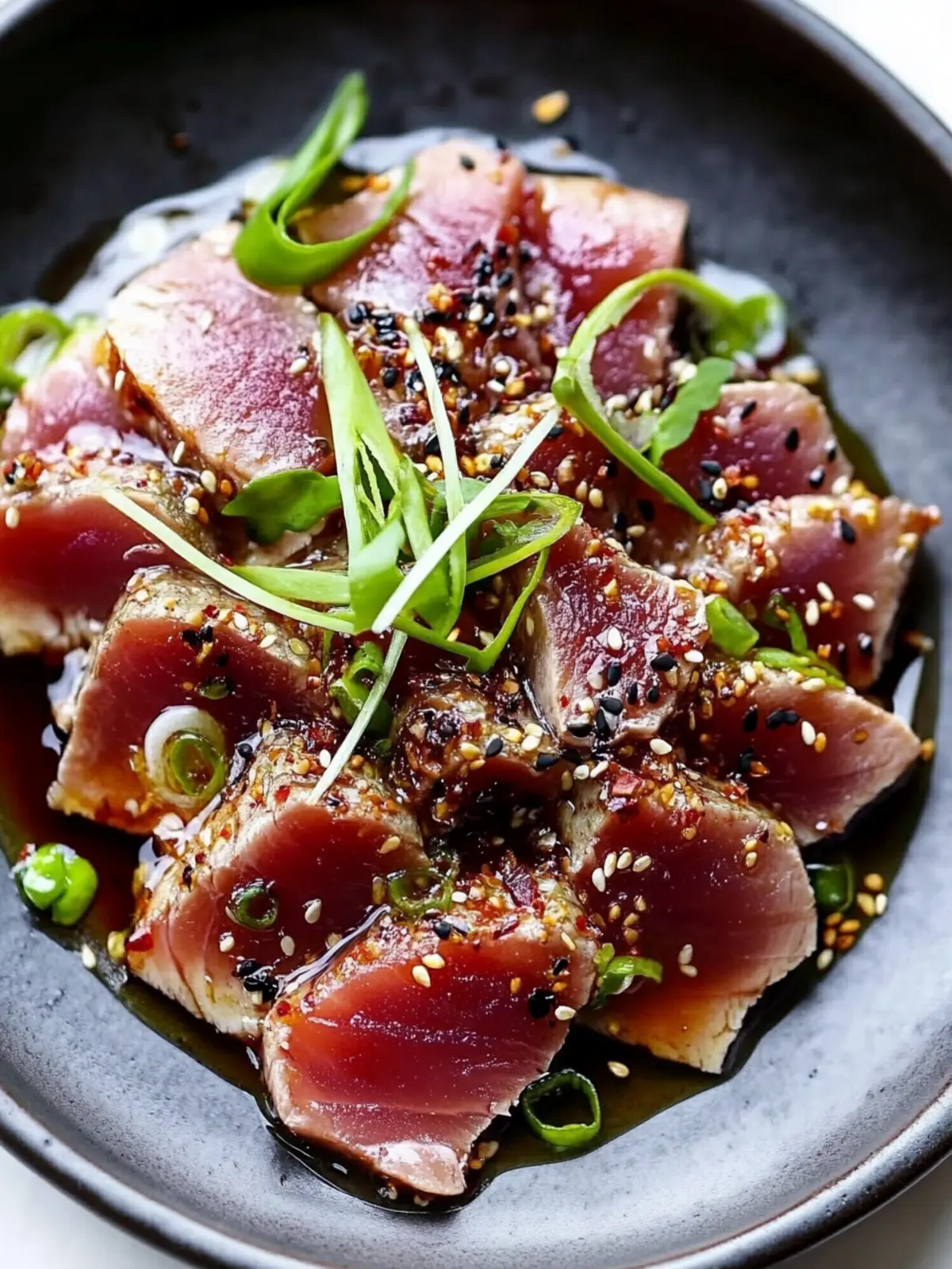 Shoyu Ahi Tuna Tataki: Quick, Easy, and Flavorful Delight 4 Shoyu Ahi Tuna Tataki
