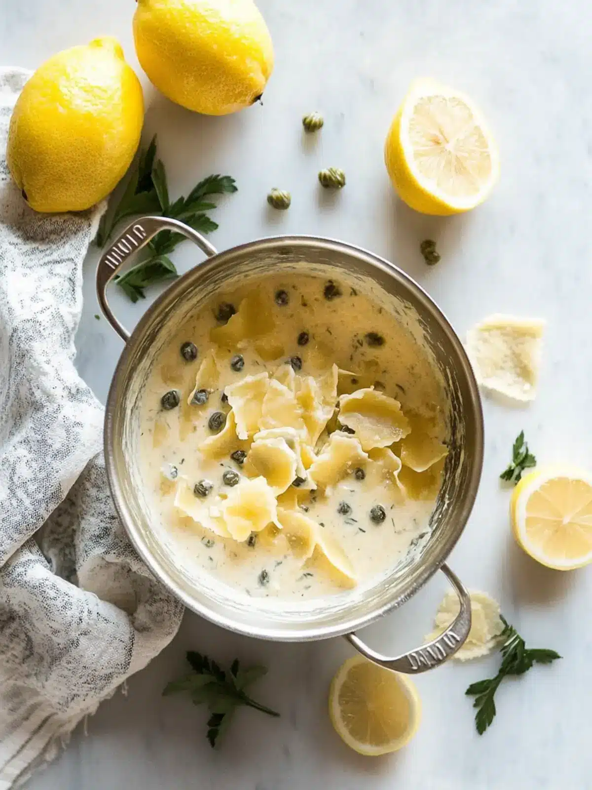 Elevate Your Dishes with White Wine Lemon Caper Sauce 4 White Wine Lemon Caper Sauce