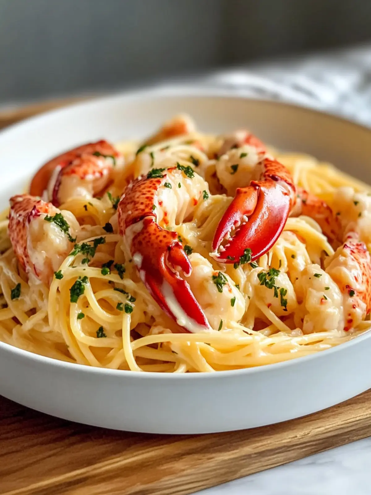Buttered Lobster Pasta: Indulge in Creamy Coastal Bliss 4 Buttered Lobster Pasta