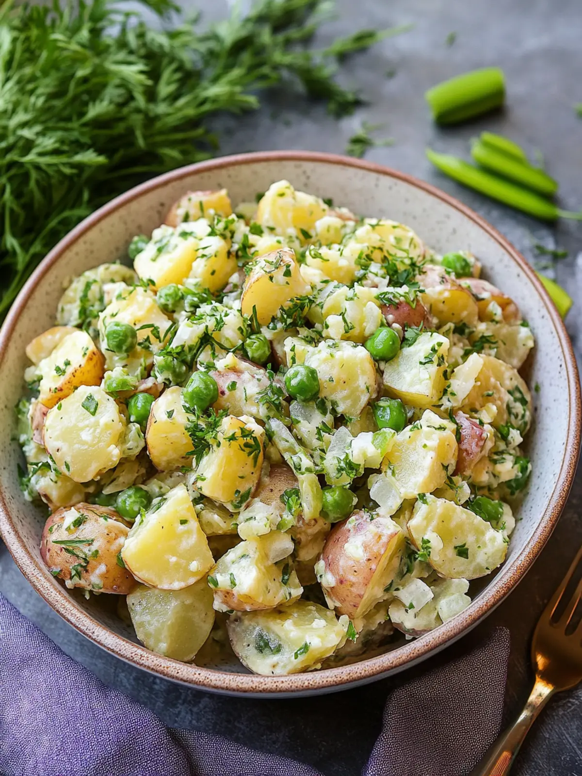 Zesty French Potato Salad with Dijon Vinaigrette Magic 2 French Potato Salad