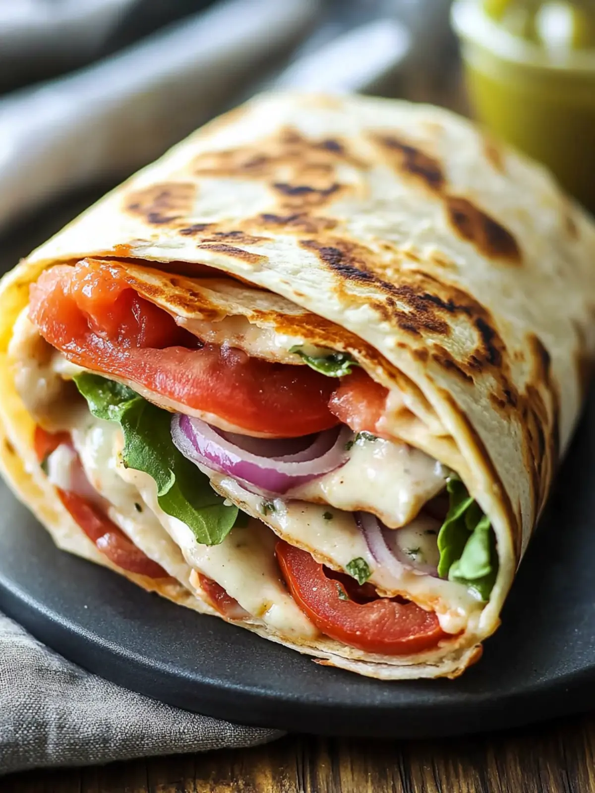 Low-Carb Italian Sub Wrap: Quick, Crispy, and So Satisfying 4 Low-Carb Italian Sub Wrap (Tortilla Melt Style)