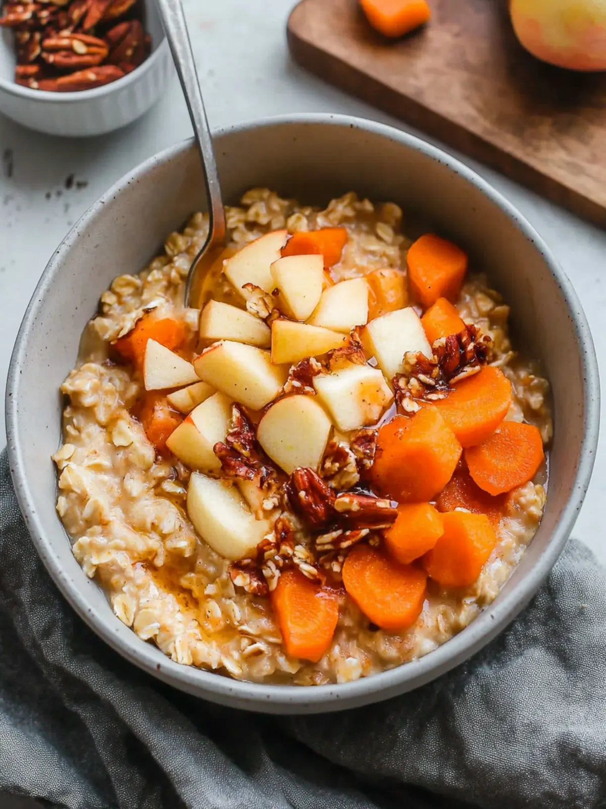 Revitalize Breakfast with 10-Minute Apple Carrot Oatmeal 3 10-Minute Apple Carrot Oatmeal