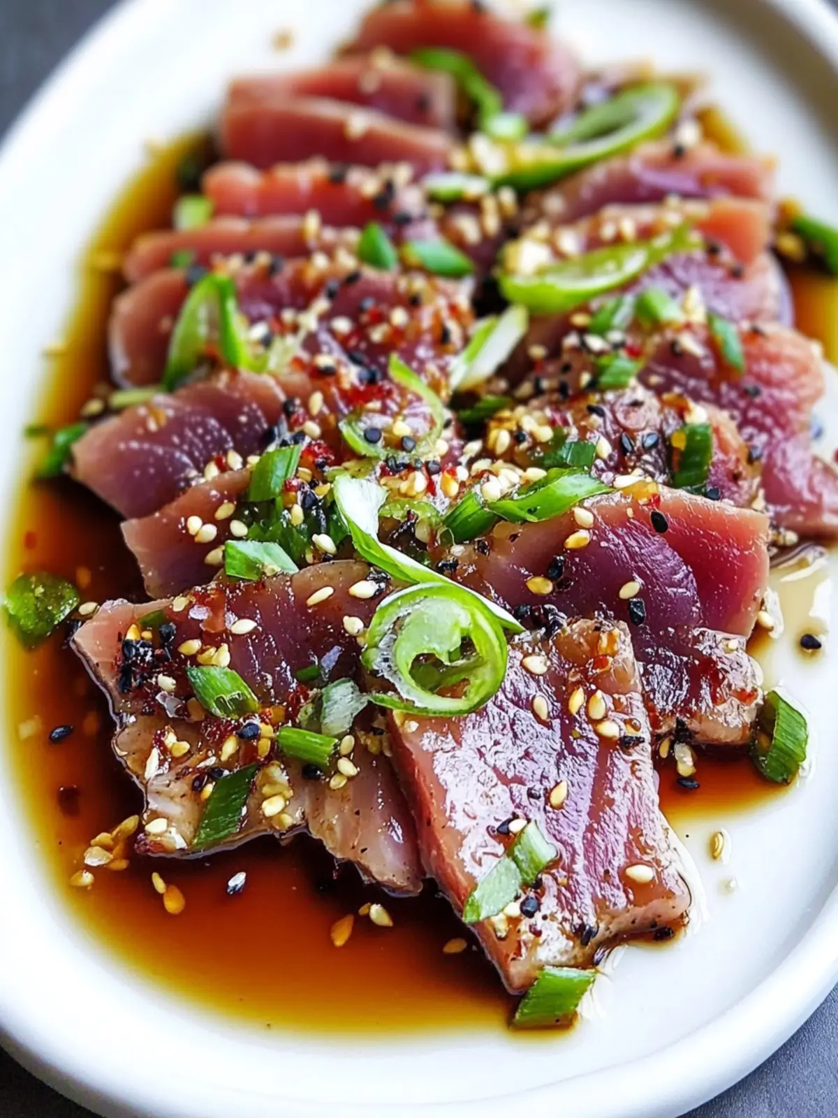 Shoyu Ahi Tuna Tataki: Quick, Easy, and Flavorful Delight 3 Shoyu Ahi Tuna Tataki
