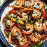 Sizzling Shrimp Fajitas Ready in Just 30 Minutes! 6 Shrimp Fajitas