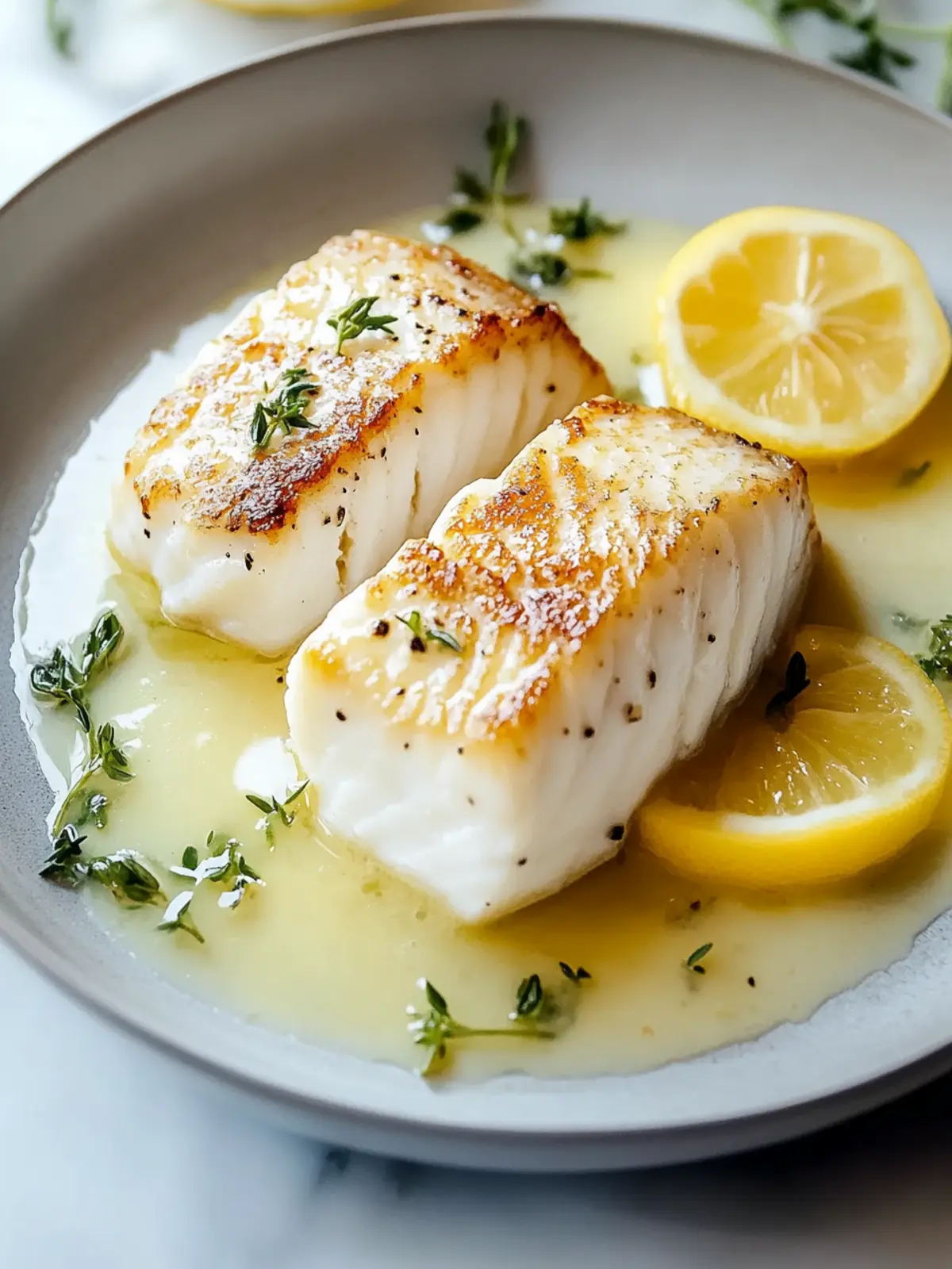 Savory Healthy Halibut with Buerre Blanc for Effortless Elegance 4 Healthy Halibut with Buerre Blanc