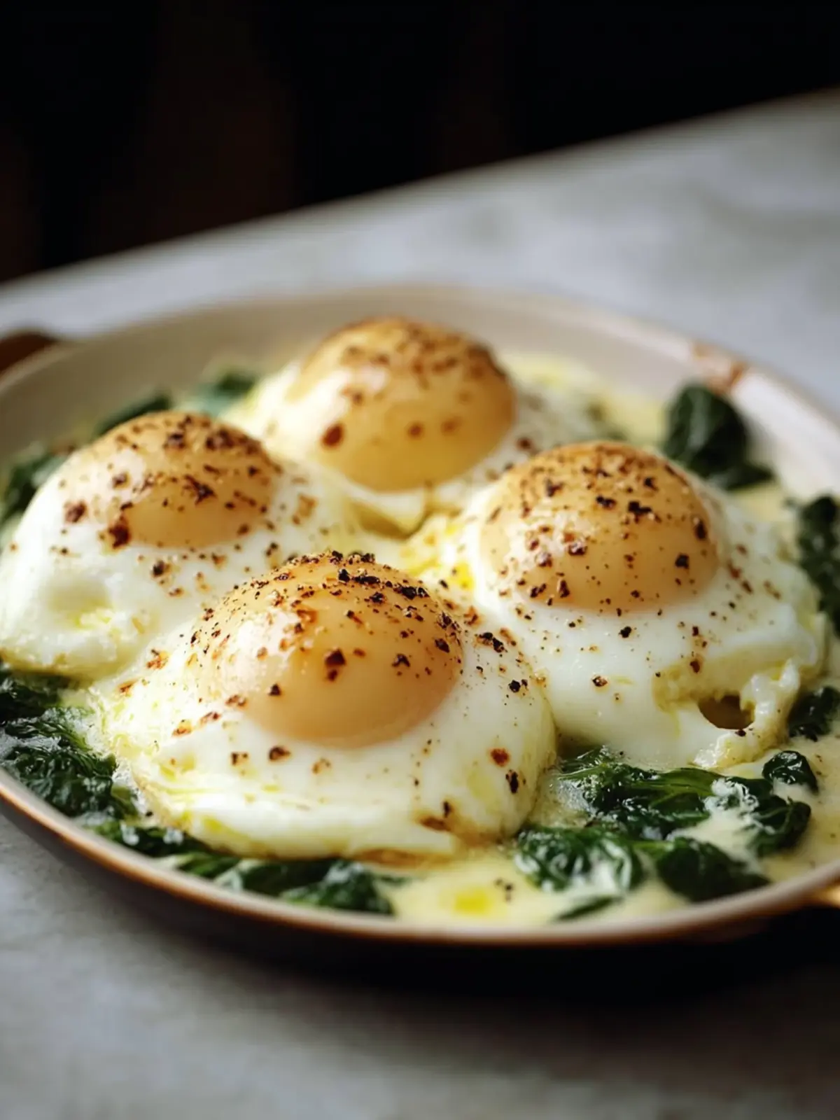 Mollet Eggs Florentine: A Decadent Twist on Your Brunch Game 4 Mollet Eggs Florentine
