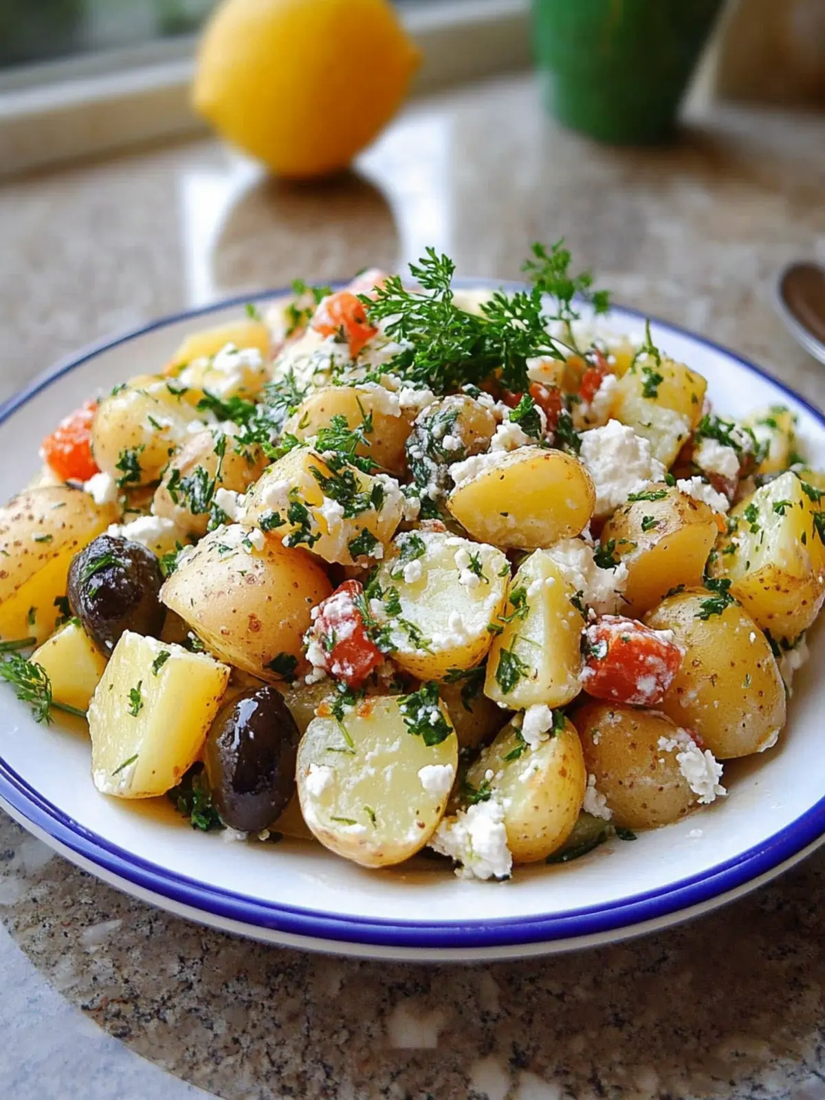 Brighten Up Your Table with Mediterranean Potato Salad Magic 4 Mediterranean Potato Salad