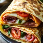 Delicious Low-Carb Italian Sub Wrap for Quick Keto Bliss 6 Low-Carb Italian Sub Wrap (Tortilla Melt Style)