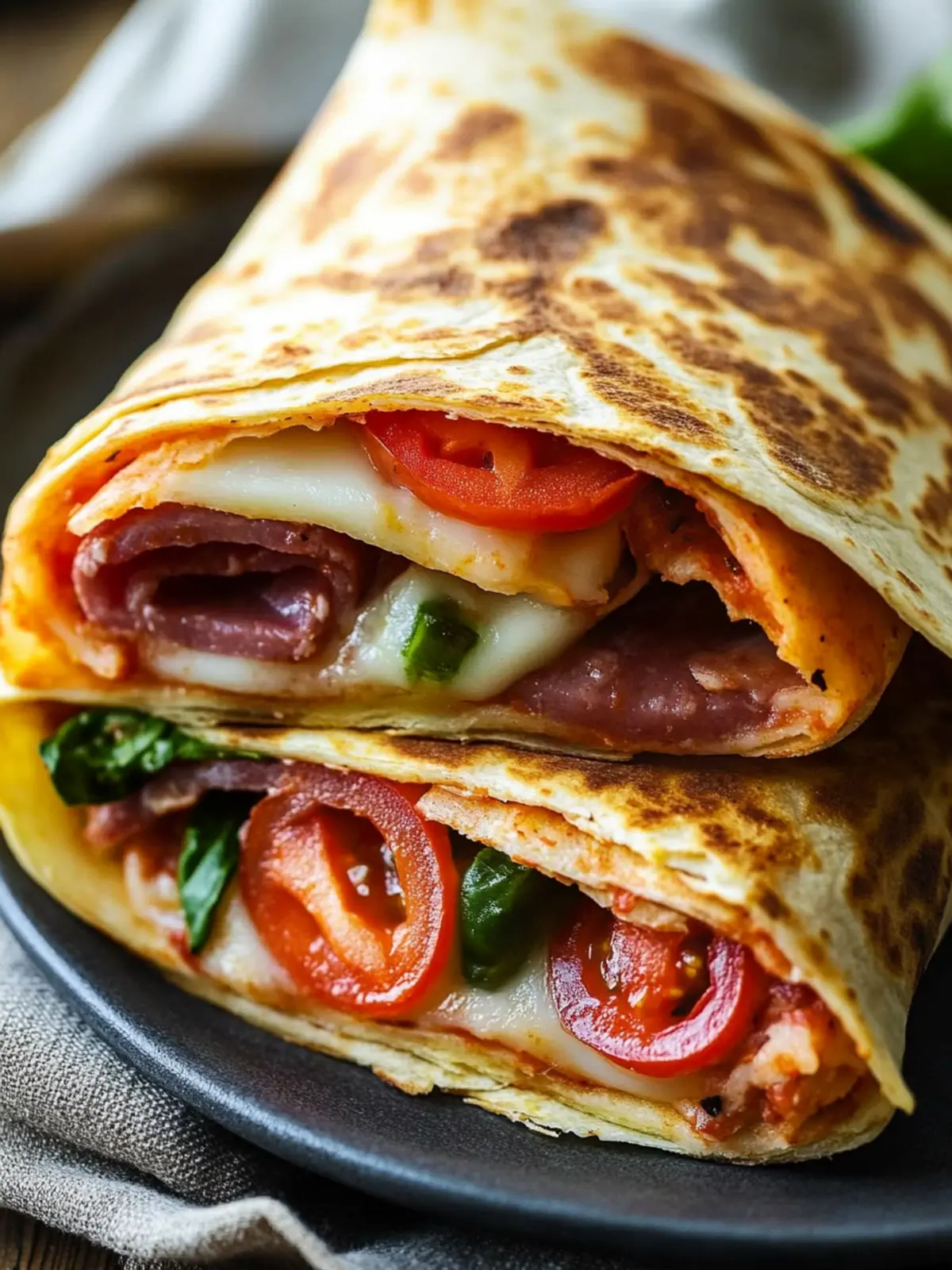 Delicious Low-Carb Italian Sub Wrap for Quick Keto Bliss 5 Low-Carb Italian Sub Wrap (Tortilla Melt Style)
