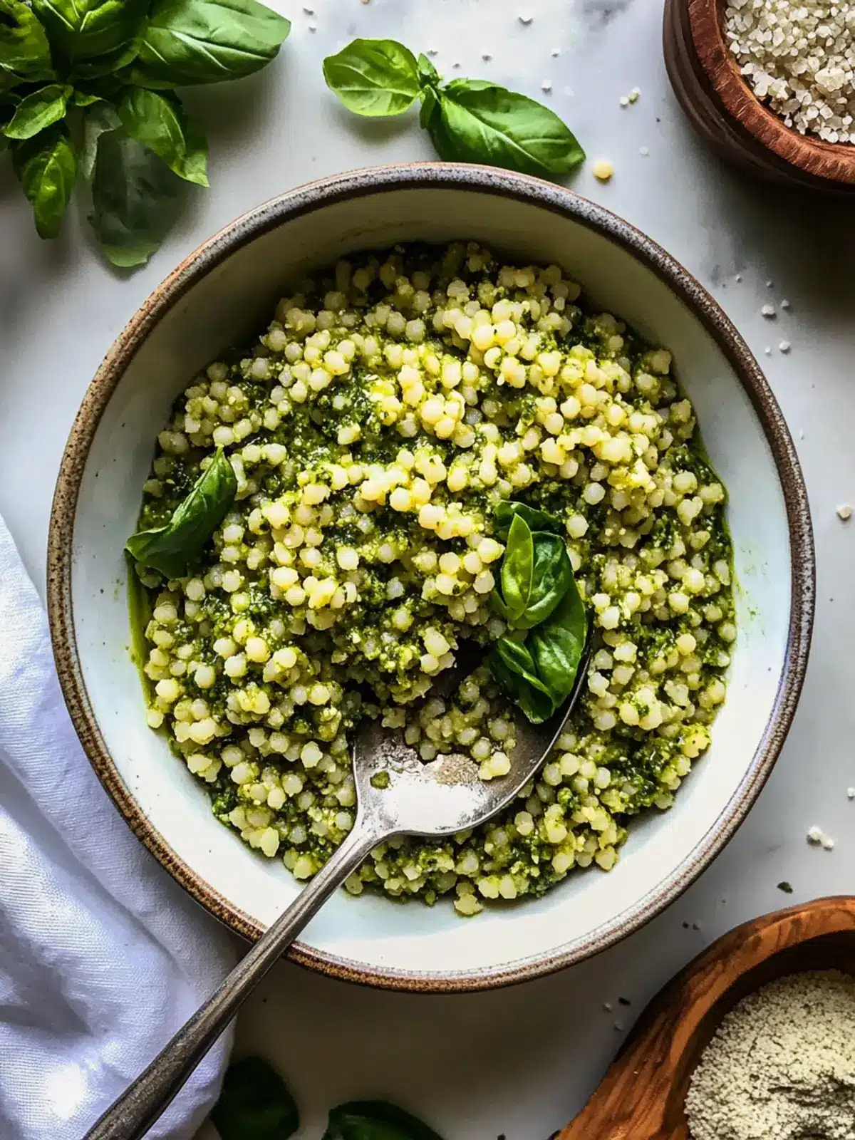 Delicious Pesto Couscous in 15 Minutes: Taste the Magic 4 Pesto Couscous