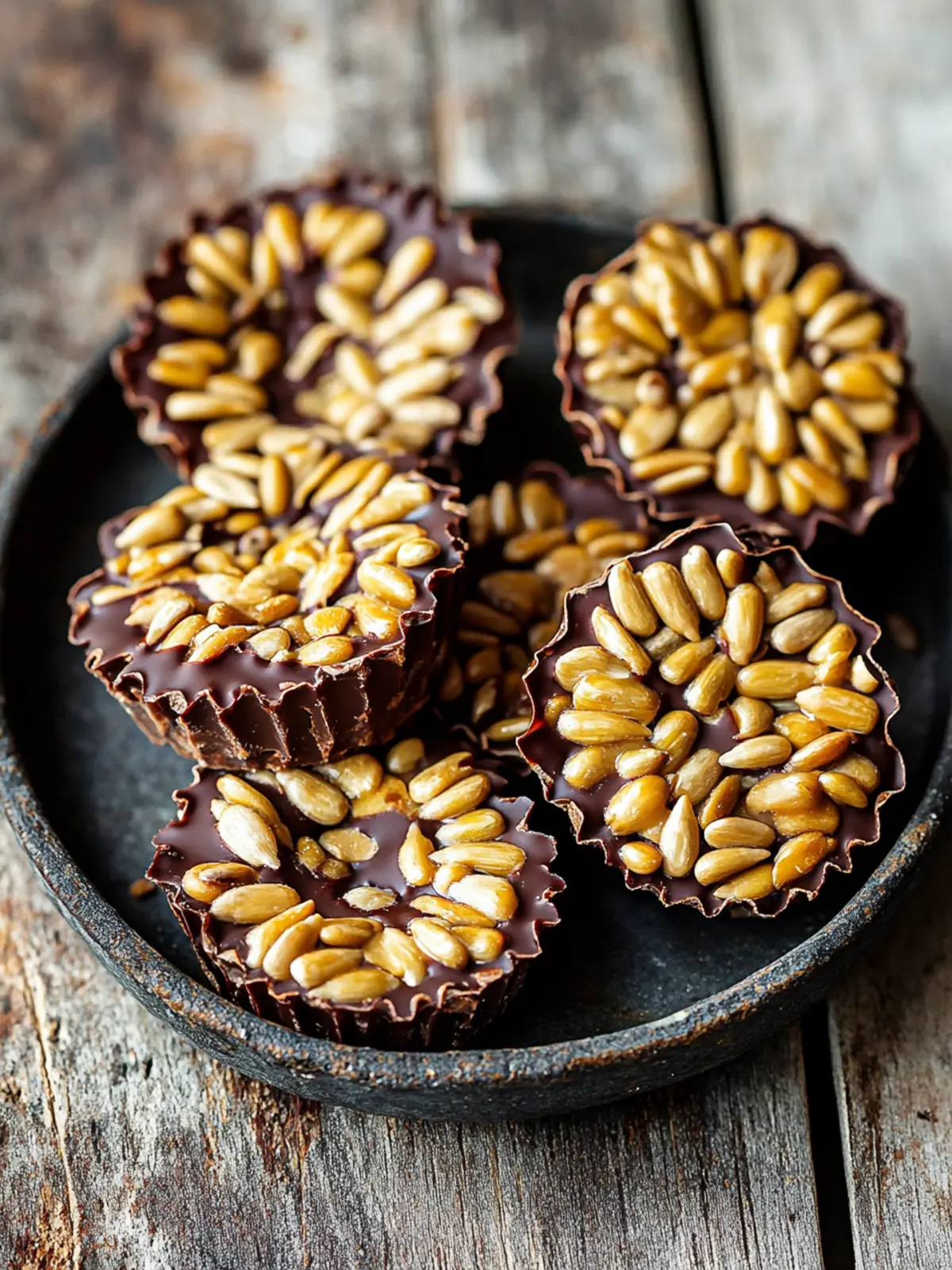 4-Ingredient Sunflower Seed Chocolate Bites