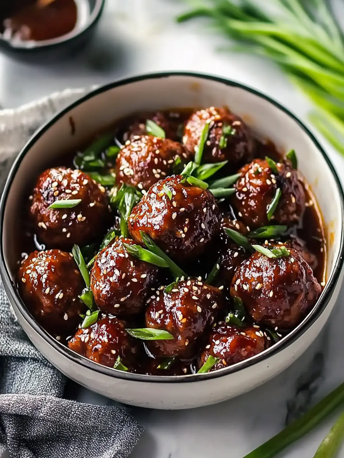 Irresistible Juicy Mongolian Beef Meatballs for Dinner Delight 2 Juicy Mongolian Beef Meatballs