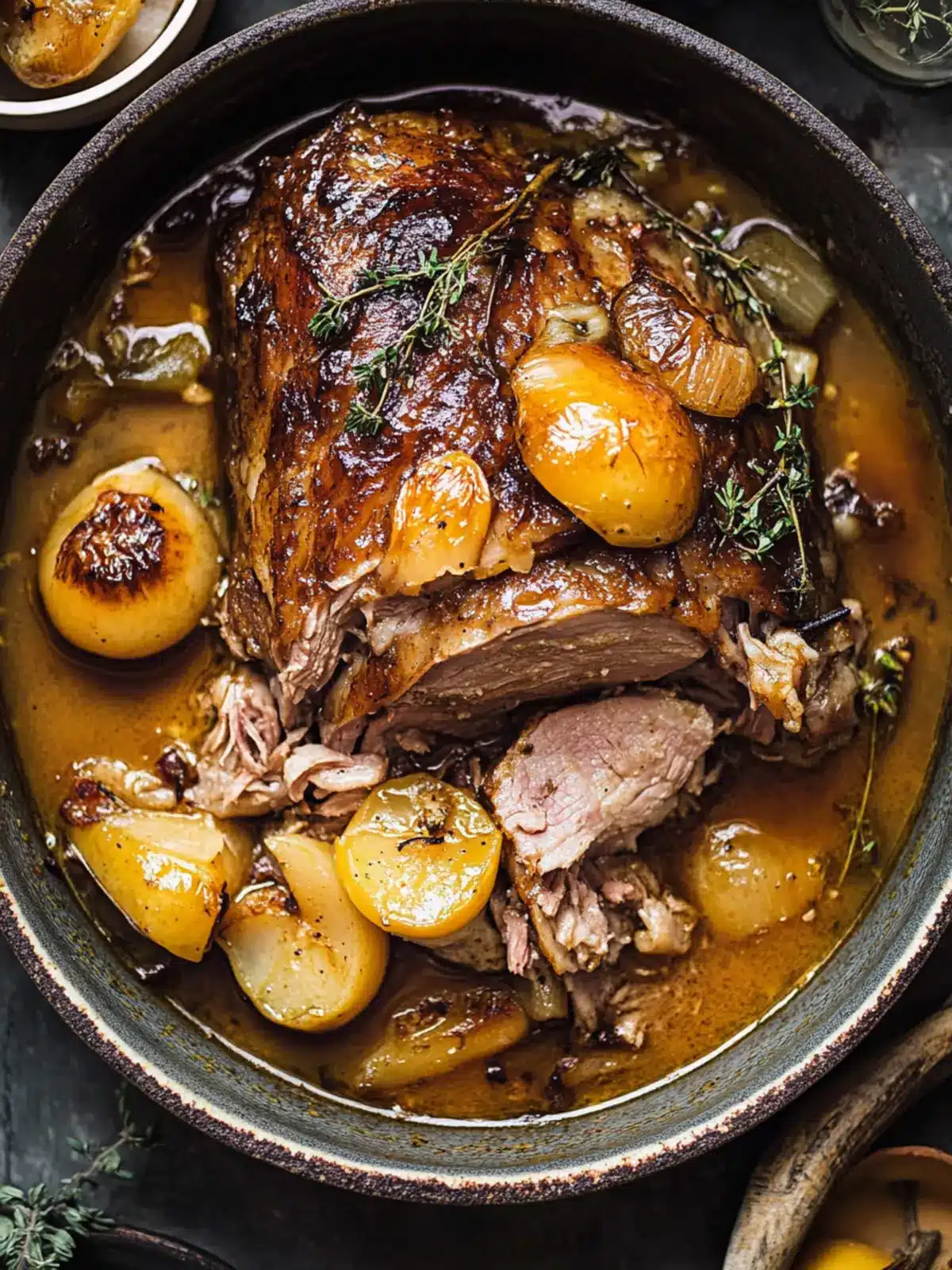 Savory Apple Cider Braised Pork Shoulder for Cozy Fall Nights 4 Apple Cider Braised Pork Shoulder