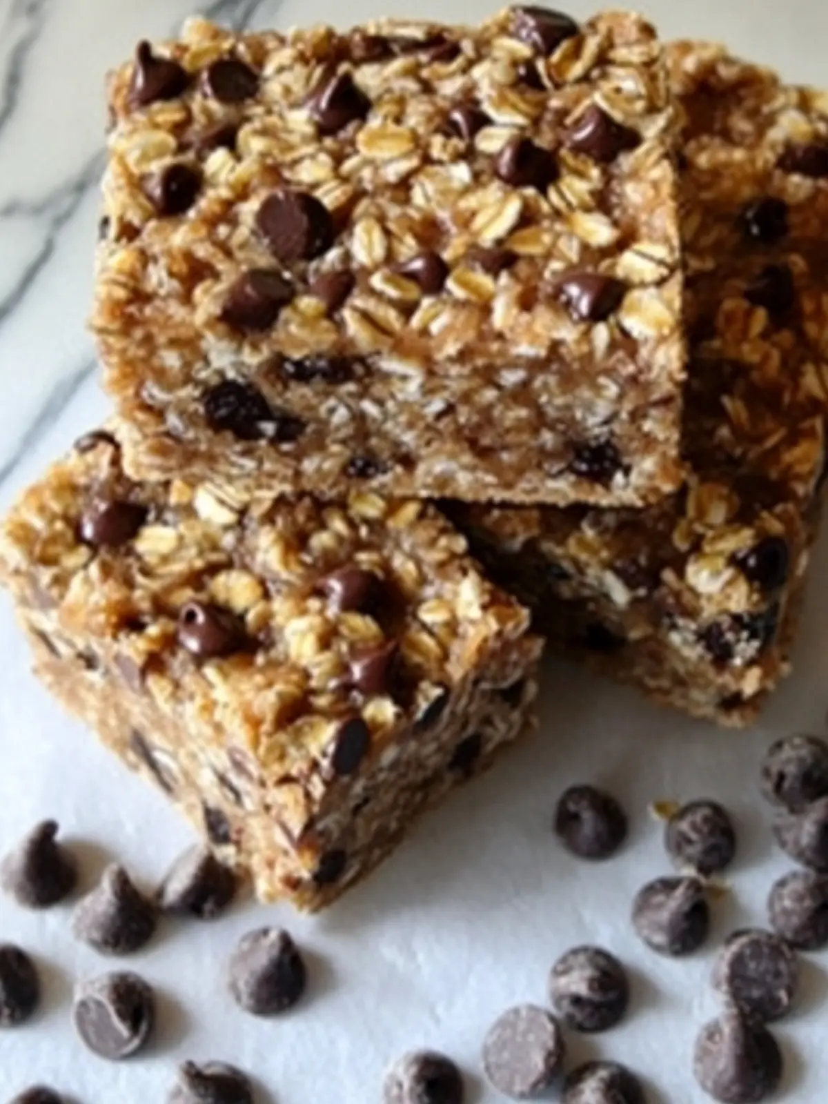 Boost Your Day with Chocolate Chip Flax and Oat Bars 4 Chocolate Chip Flax and Oat Bars