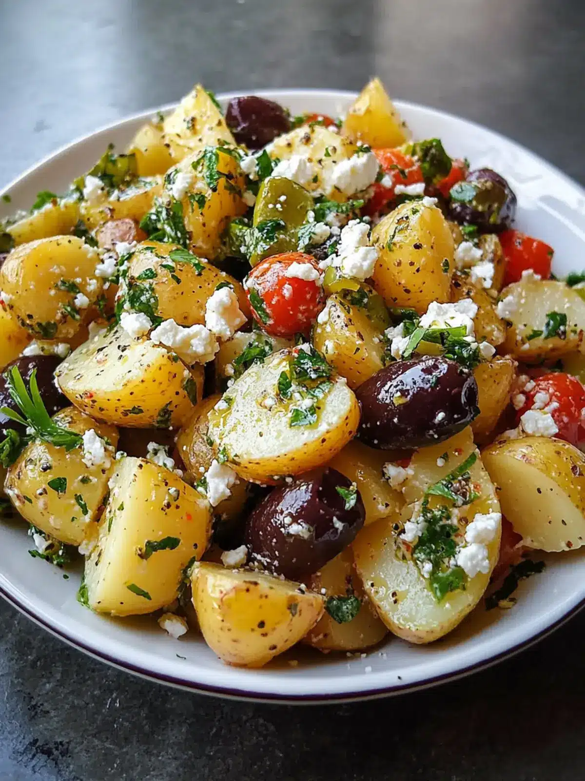 Brighten Up Your Table with Mediterranean Potato Salad Magic 3 Mediterranean Potato Salad