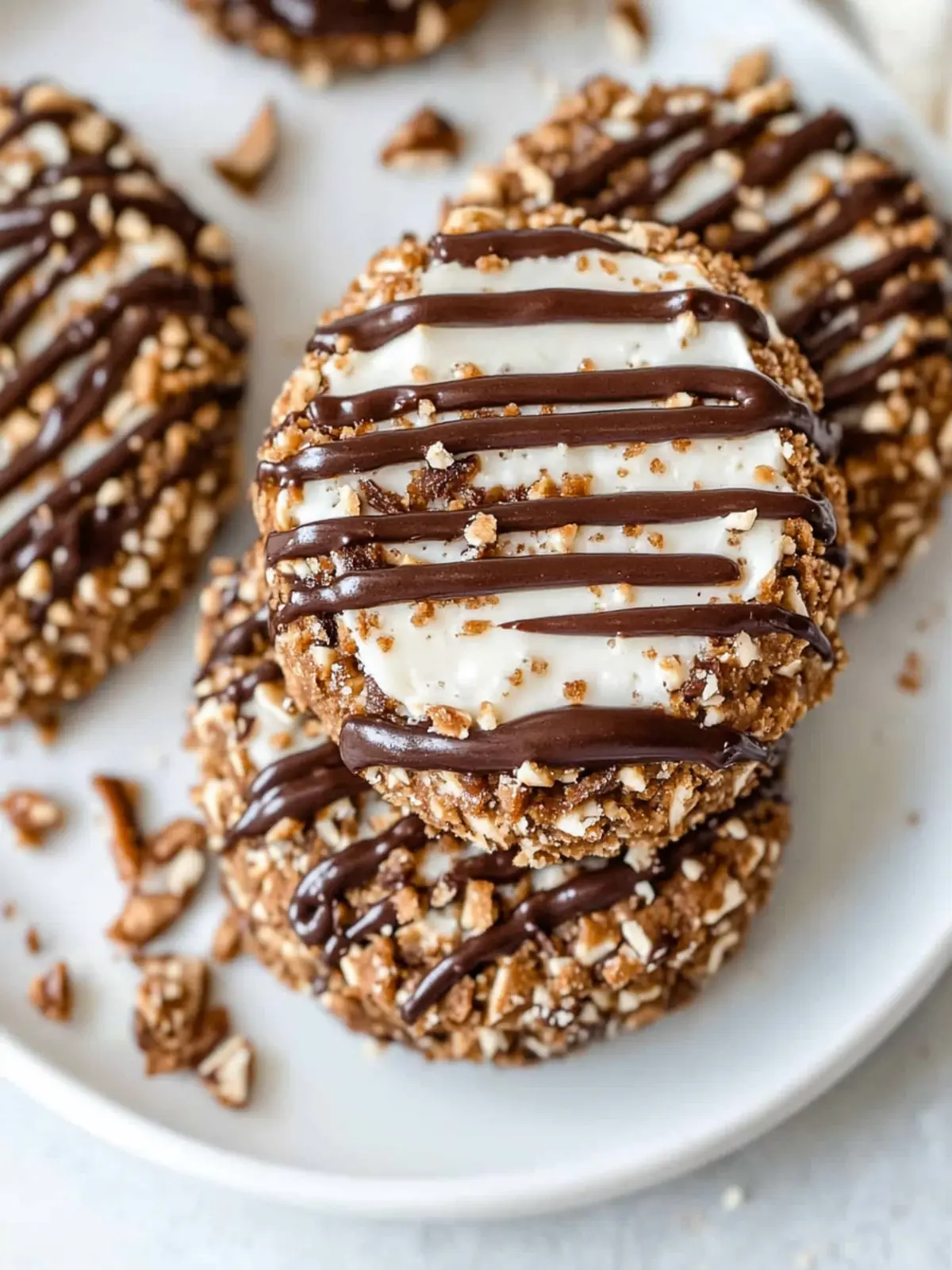 Vegan Samoa Girl Scout Cookies: Easy 5-Ingredient Bliss 3 Samoa Girl Scout Cookies