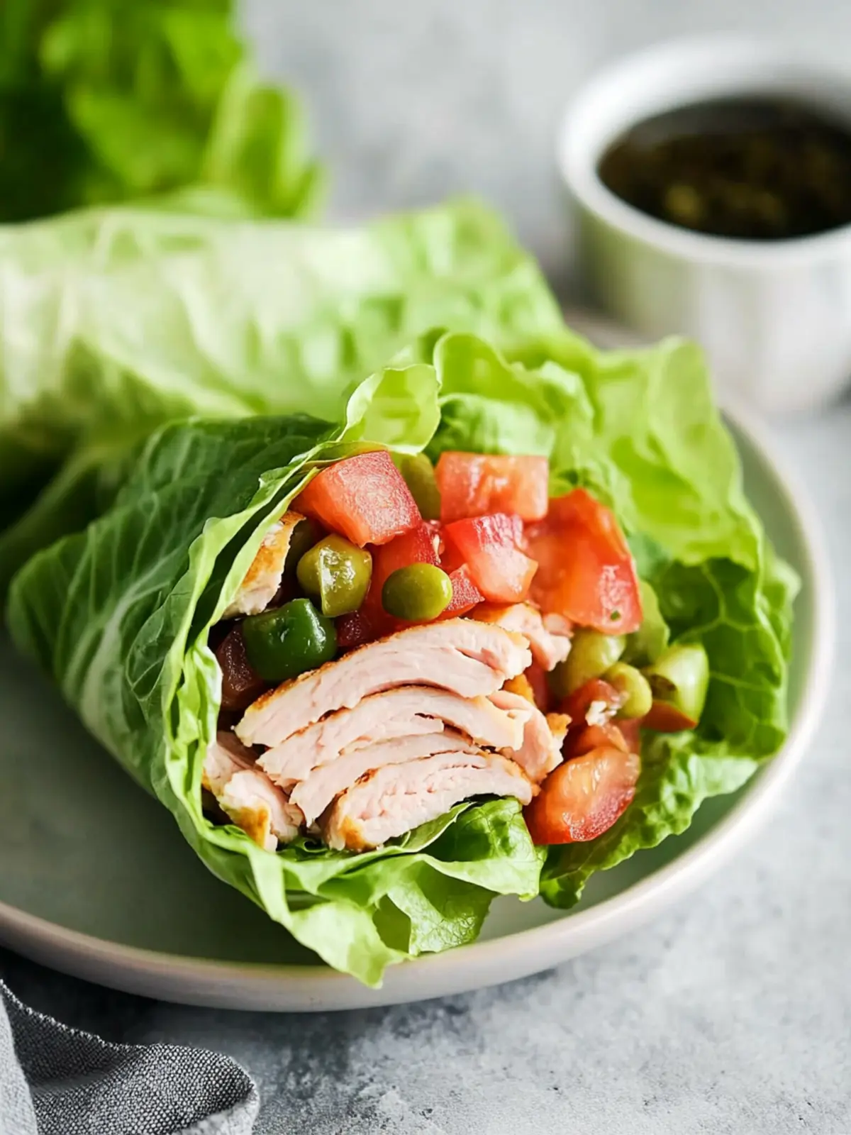 Savory Turkey Club Lettuce Wraps for a Fresh Twist 4 Turkey Club Lettuce Wrap