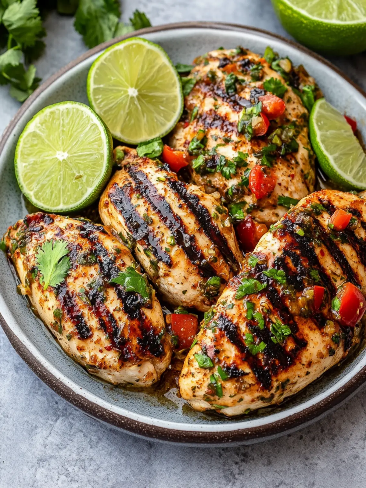Grilled Chili Cilantro Lime Chicken for Zesty Weeknight Meals 4 Grilled Chili Cilantro Lime Chicken