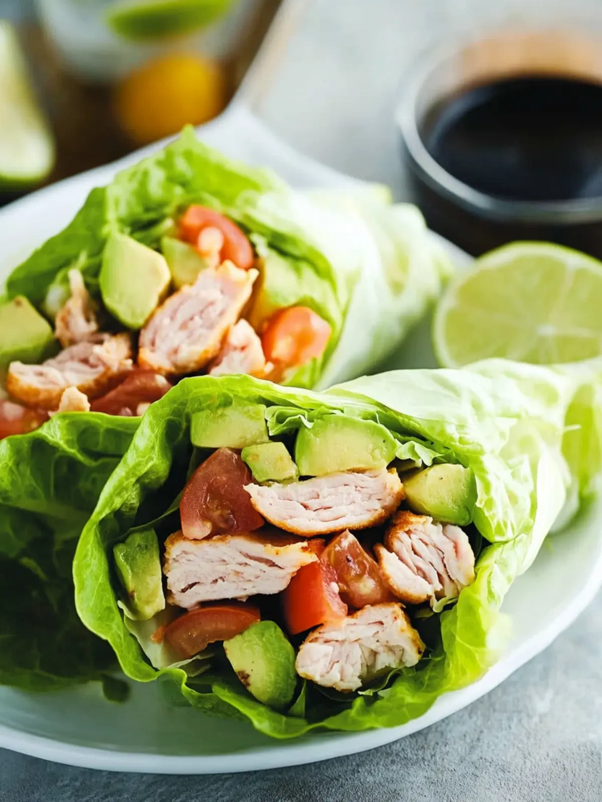 Savory Turkey Club Lettuce Wraps for a Fresh Twist 5 Turkey Club Lettuce Wrap