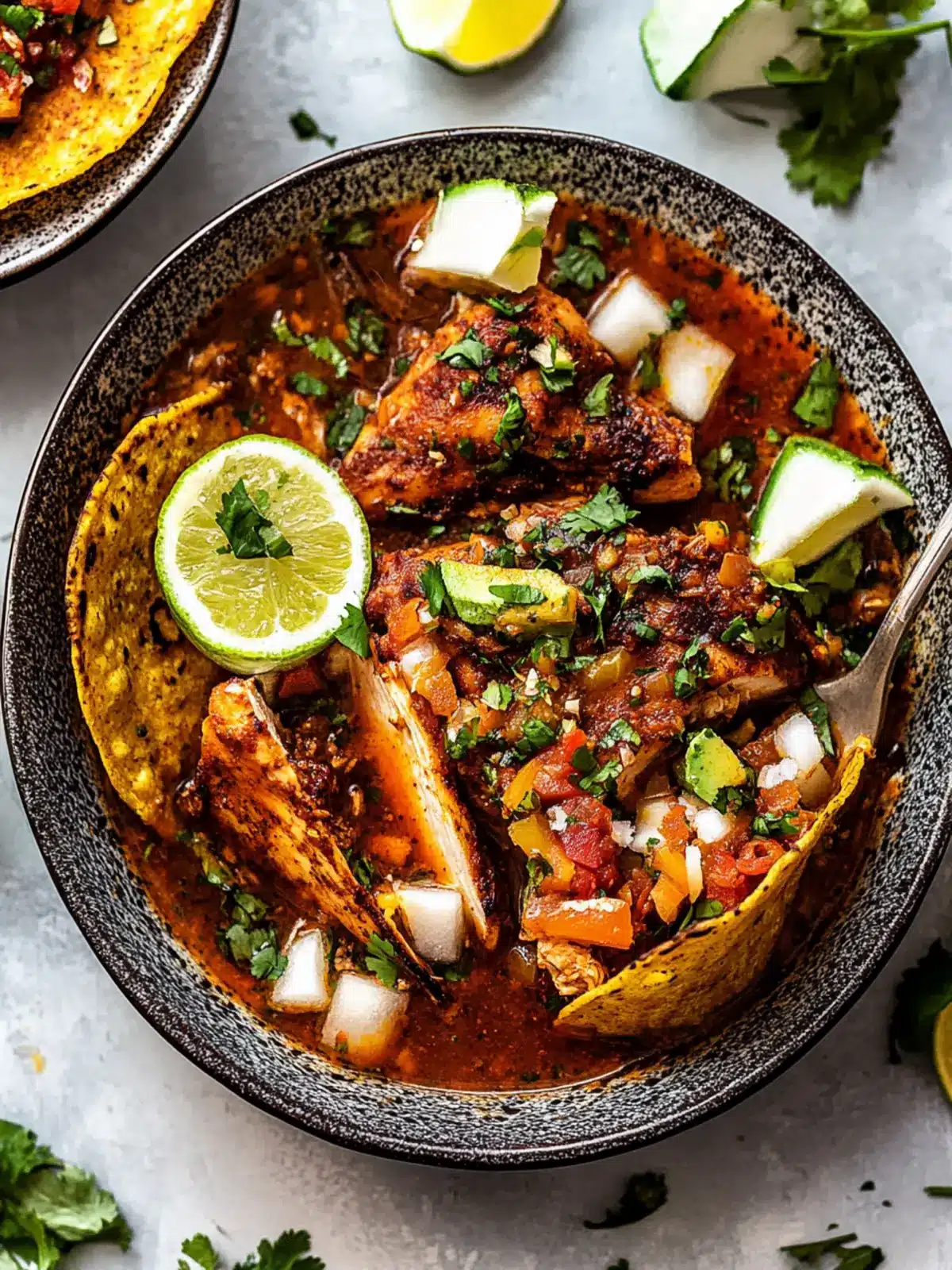 Irresistible Birria Chicken Tacos with Cheesy Goodness 4 Birria Chicken