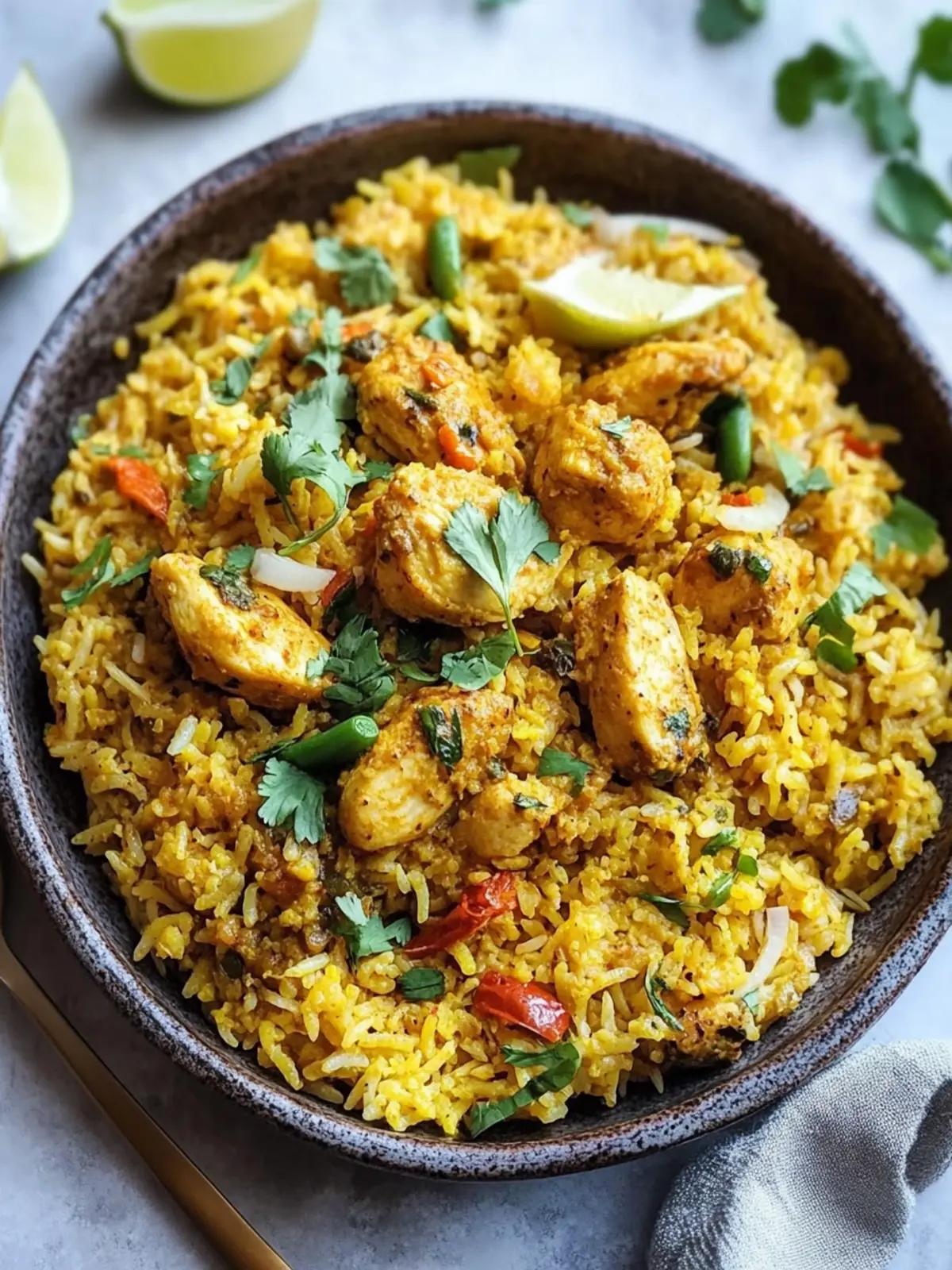 Delicious Cauliflower Rice Chicken Biryani Ready in 30 Minutes 5 Cauliflower Rice Chicken Biryani