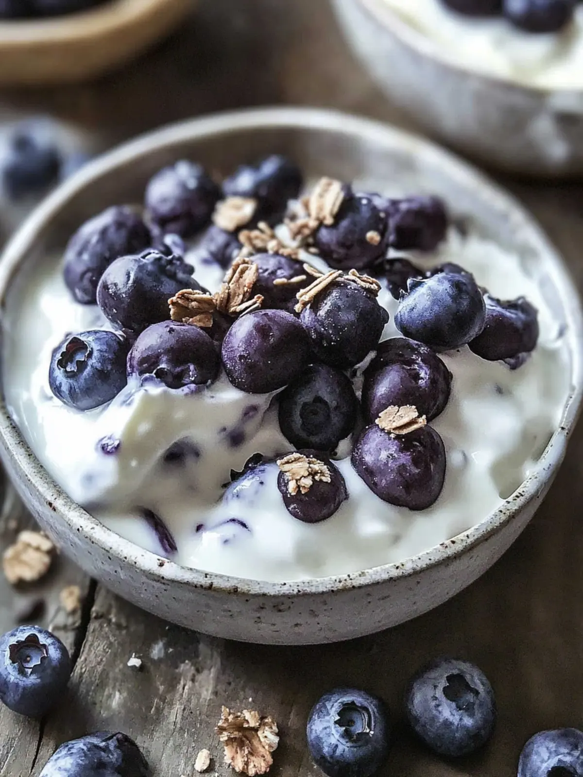 Delicious 3 Ingredient Blueberry Yogurt Clusters You’ll Love 3 3 Ingredient Blueberry Yogurt Clusters