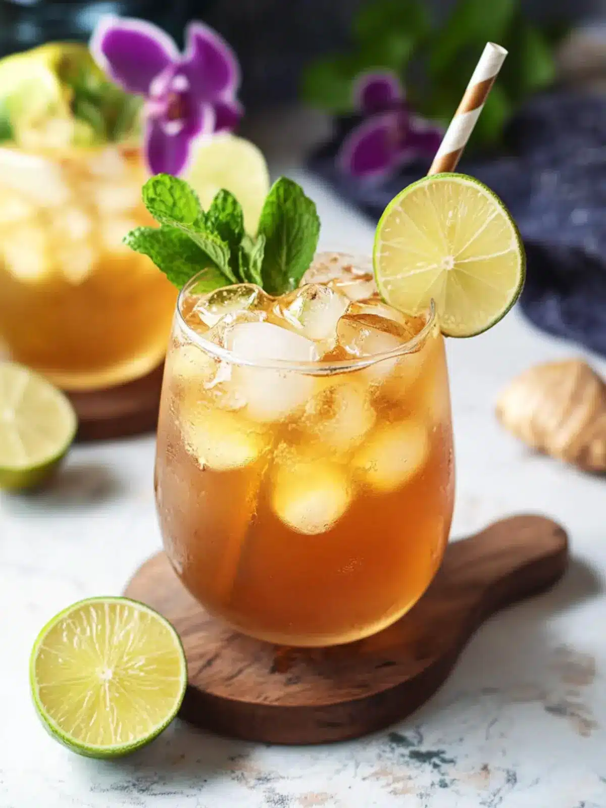 Refreshing Ginger Beer Mocktail for a Chill Evening Vibe 3 Ginger Beer Mocktail
