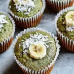 Delicious Matcha Muffins with Banana and Coconut Bliss 10 Matcha Muffins with Banana and Coconut
