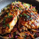 Sticky Apple Cider Chicken with Crisp Autumn Slaw Shines Bright 10 Sticky Apple Cider Chicken with Crisp Autumn Slaw Shines