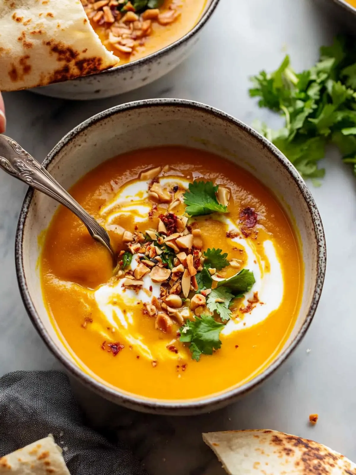 Thai Coconut Pumpkin Soup: A Cozy 20-Minute Delight 2 Thai Coconut Pumpkin Soup
