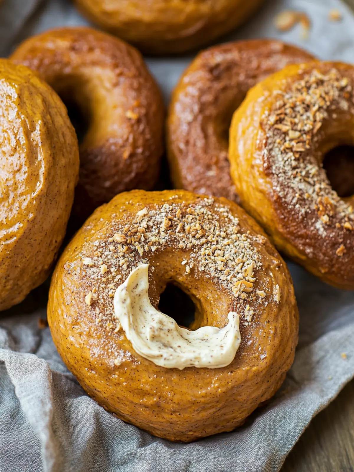Delicious Homemade Pumpkin Bagels for Cozy Fall Mornings 2 Homemade Pumpkin Bagels