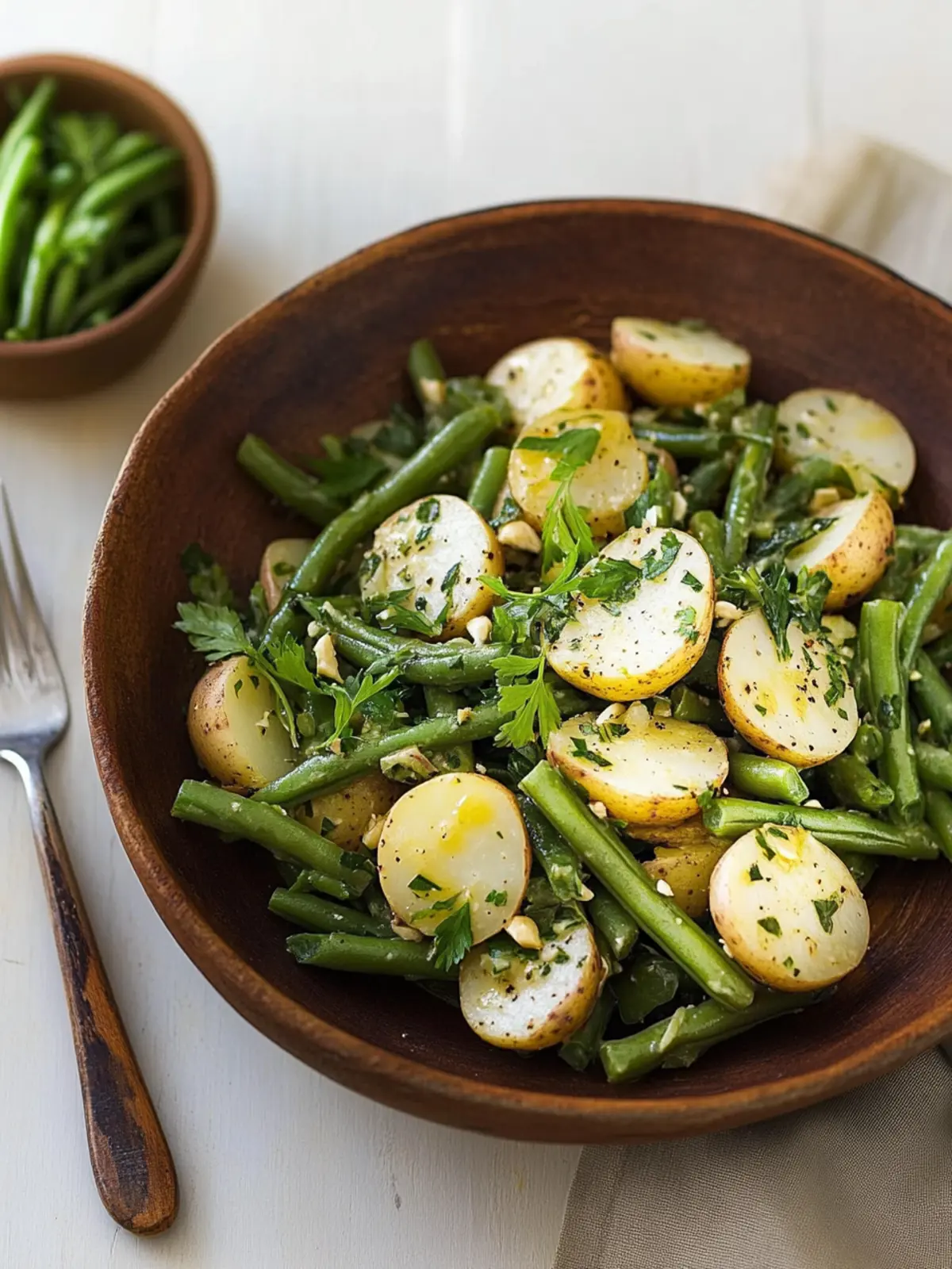 Savory French Potato and Green Bean Salad for Summer Fun 3 French Potato and Green Bean Salad