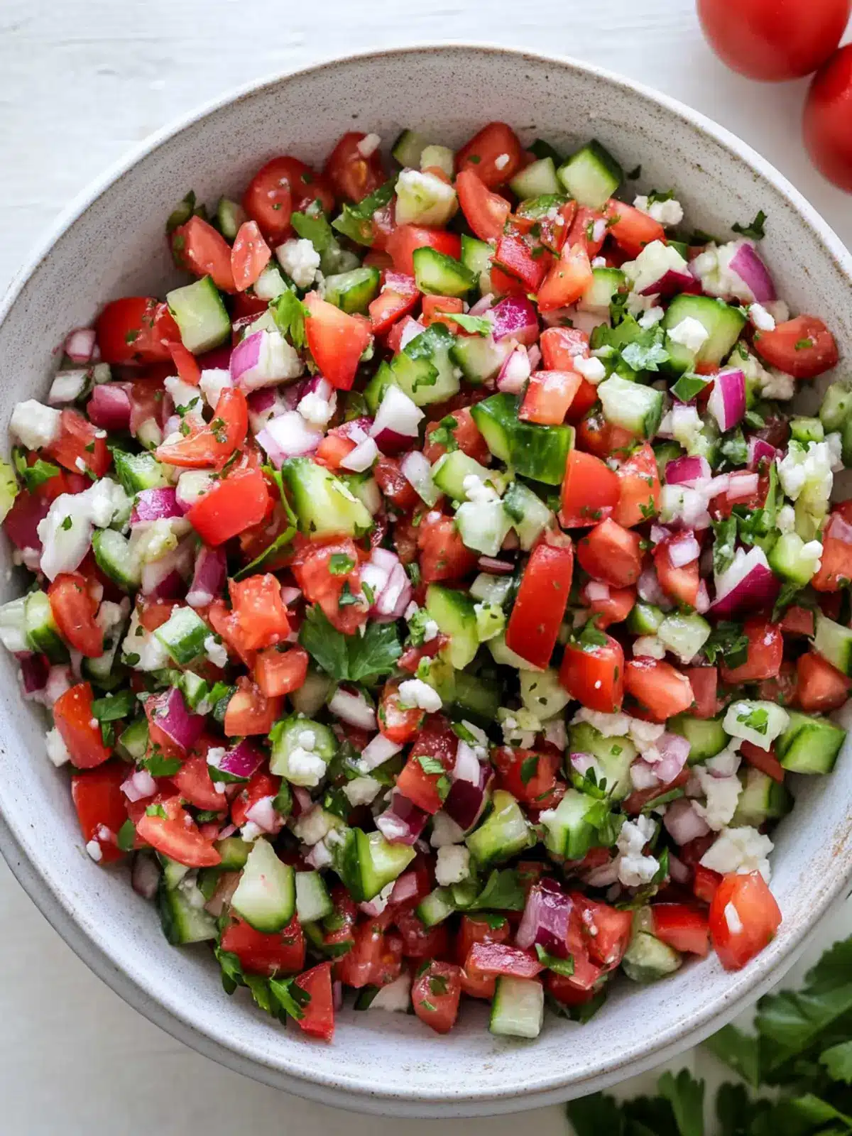 Zesty Persian Shirazi Salad for a Fresh Flavor Boost 5 Persian Shirazi Salad