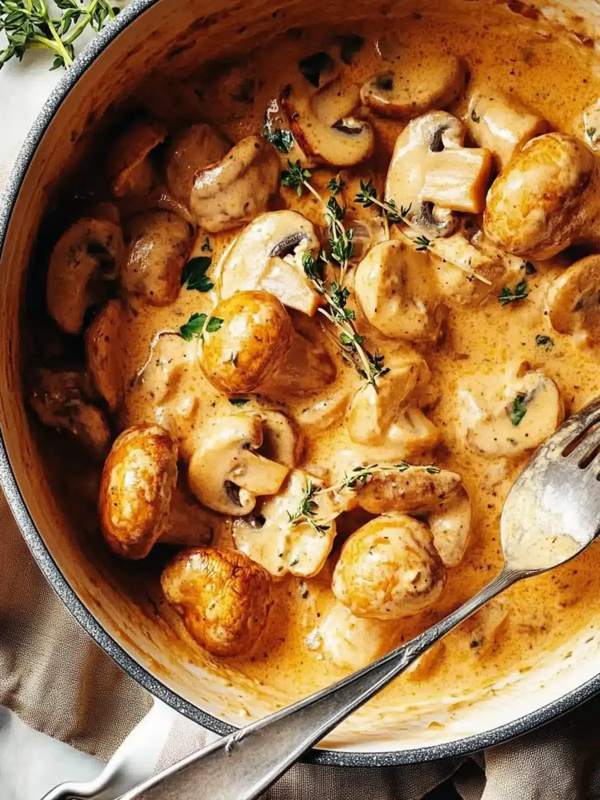 Creamy Tuscan Marry Me Mushrooms for Cozy Dinner Magic 2 Creamy Tuscan Marry Me Mushrooms