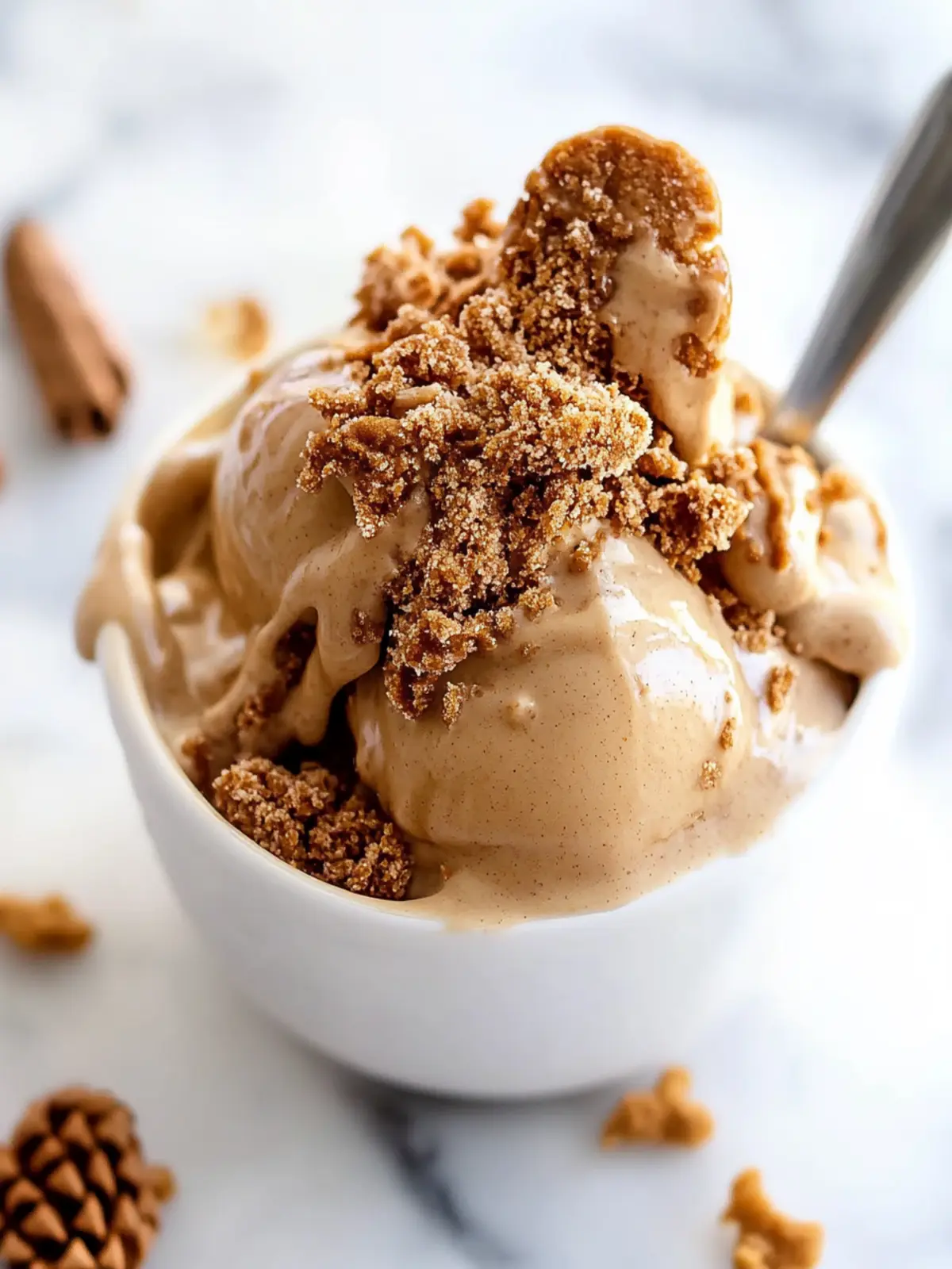 Gingerbread Nice Cream: The Cozy Vegan Treat You’ll Love 3 Gingerbread Nice Cream