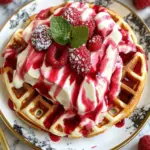 Irresistibly Fluffy Red Velvet Marble Waffles You'll Love 6 Red Velvet Marble Waffles