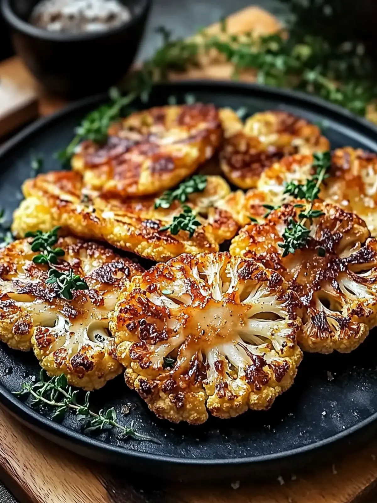 Crispy Baked Cauliflower Steaks You’ll Crave Every Night 5 Crispy Baked Cauliflower Steaks